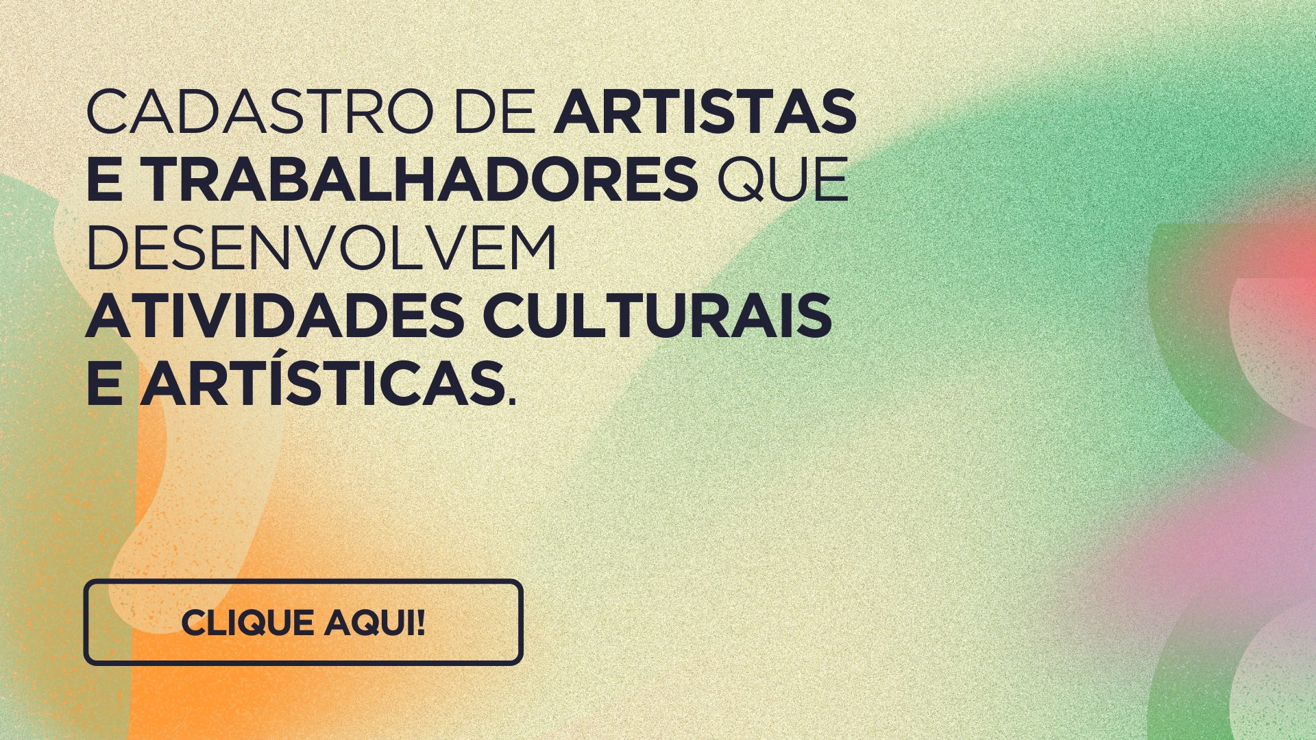 Cadastro Artistas e Trabalhadores